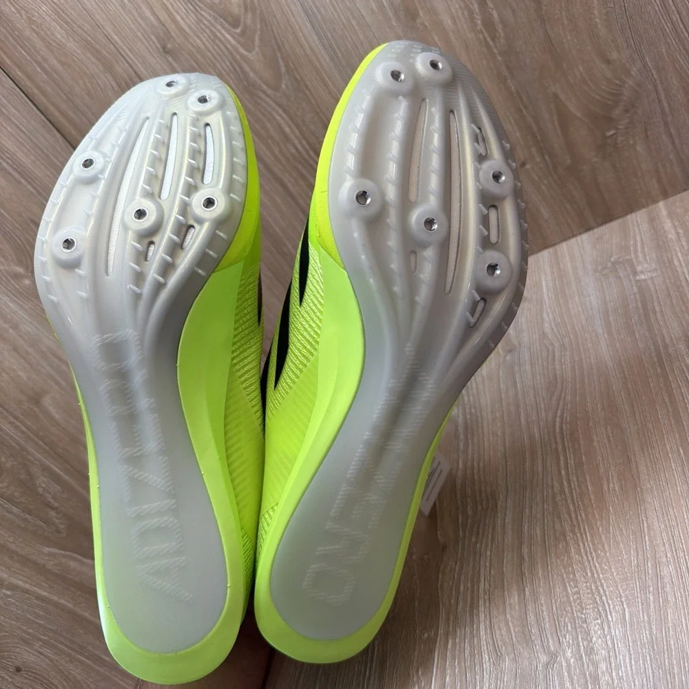 Adidas Adizero Finesse Track Spikes Lucid-Lemon/Black Men's Size 14.5 IG2018